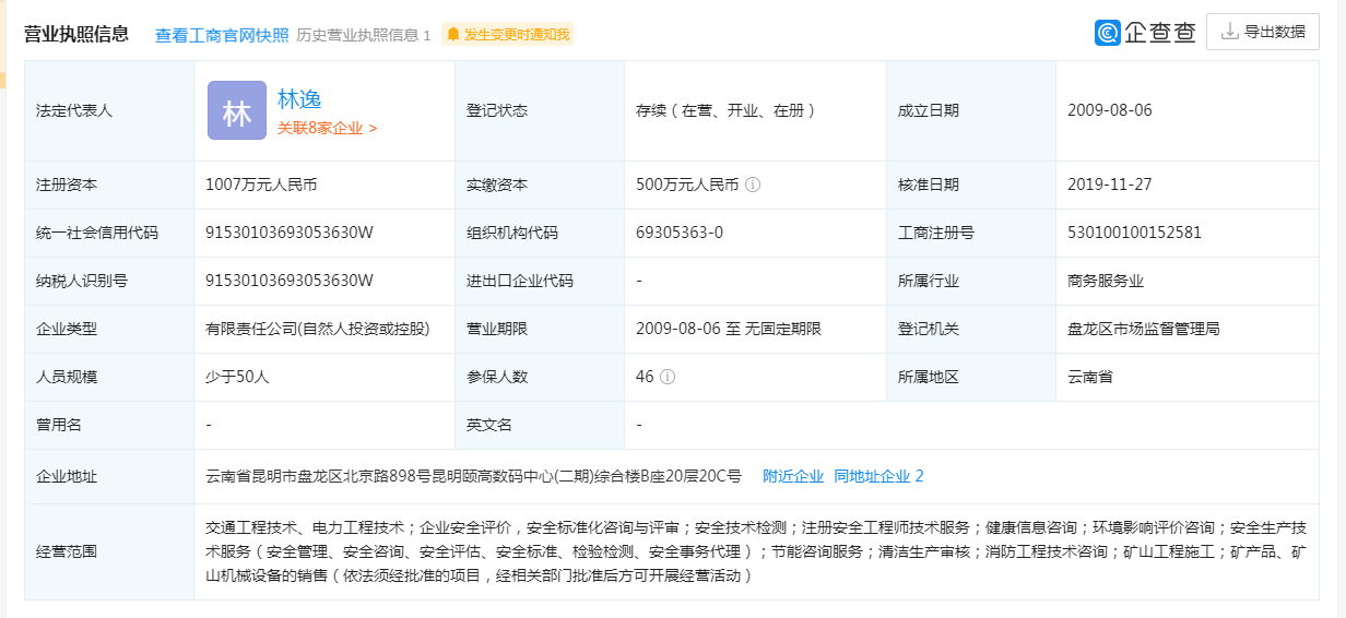 云南泰安工程技術咨詢有限公司 